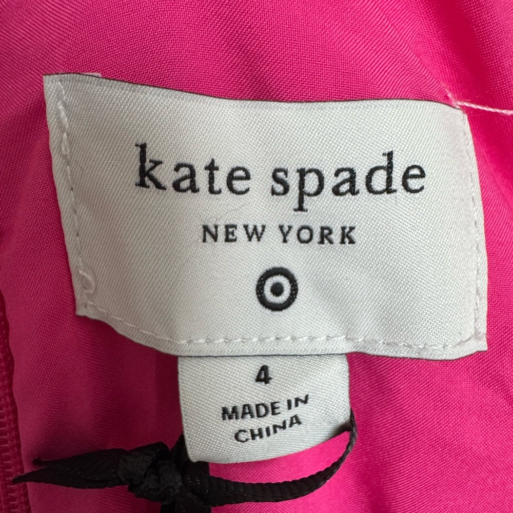 Kate Spade x Target Fuchsia Floral Peplum Dress - Picture 3 of 3
